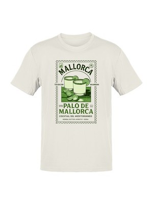 Mallorca Herbal Bitter Cocktail Design Men's T-shirt
