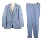 Suitsupply La Spalla Ferrara Brescia Suit Mens UK 40 3 in 1 Wool Silk Linen