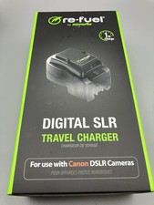 Digipower DSLR Travel Charger For Canon Replacement Batteries LP-E6/E8/E12/E17 