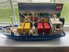 Lego  4030 Cargo Container Ship Complete W/ Instructions.  1980’s EX Condition