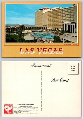 Vintage Caesars Palace Las Vegas Nevada Postcard John Hinde Curteich Chrome