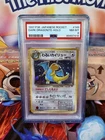 POKEMON 1997 DARK DRAGONITE HOLO JAPANESE TEAM ROCKET PSA 8