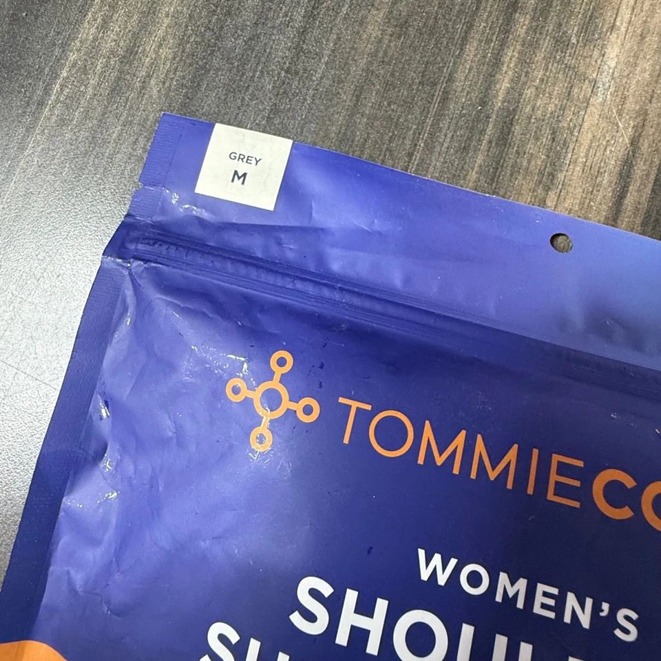 Tommie Copper Womens Shoulder Support Shirt Compression Pain Relief Grey M - Image 2 of 3