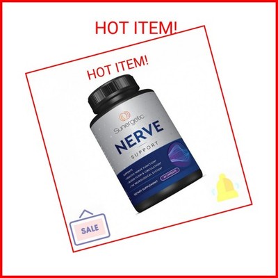 Premium Nerve Support Supplement   with Alpha Lipoic Acid (ALA) 600 mg, Acetyl-L