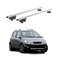 DachträGer GrundtäGer FüR Hyundai Getz Cross 2006-2011 90Kg Alu Silber 2 Tlg ABE