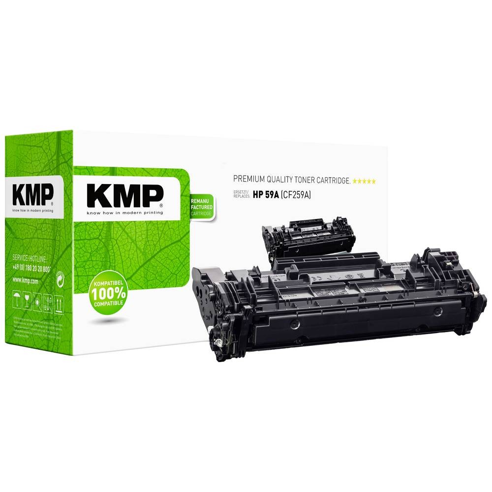 Toner HP 59A noir compatible KMP pour imprimante de bureau LaserJet
