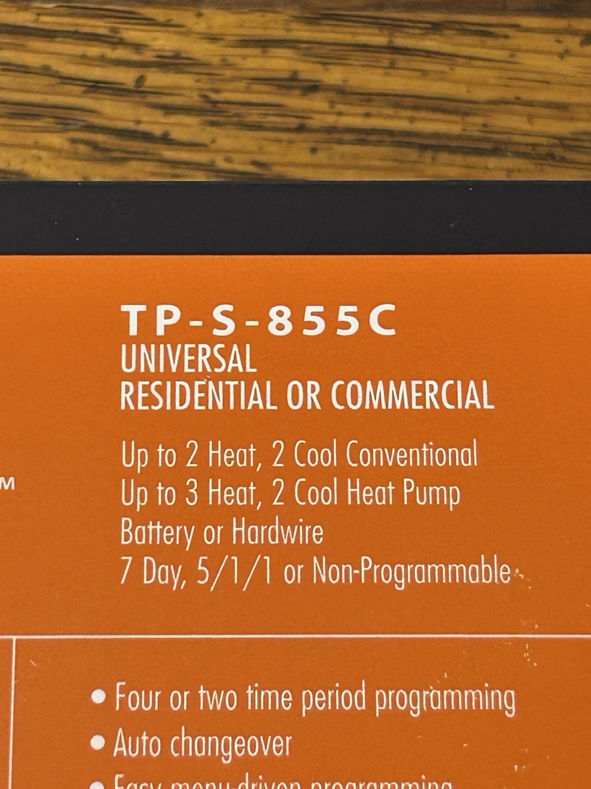 Vive Comfort TP-S-855C Residential/Commercial Thermostat 7-Day Programmable New