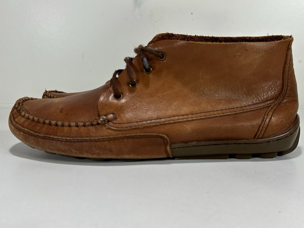 Vintage Johnston & Murphy Chukka Boots Mens Size 10 Made In 