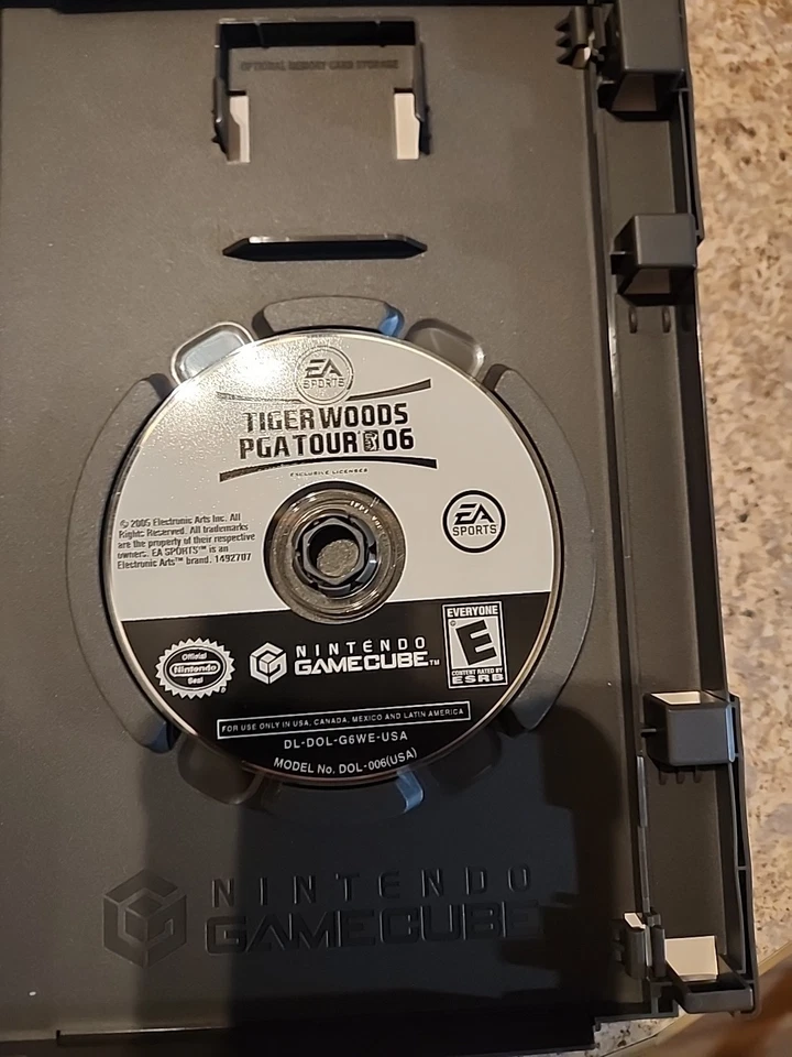 Tiger Woods PGA Tour 06 Nintendo GameCube komplett Golf Videospiel mit Handbuch - Bild 2 von 2