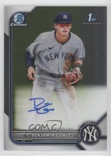 2022 Bowman Chrome Prospect Benjamin Cowles #CPA-BC Auto nd3