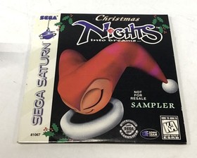 Christmas NiGHTS Sega Saturn 3D Controller NHL Pebble Beach Game Lot