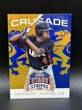 2015 Panini Stars and Stripes - Crusade Hunter Greene #43 Blue (RC) Rookie