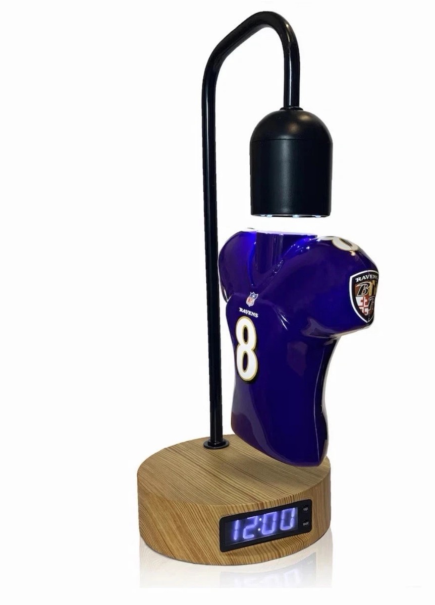 Lamar Jackson #8 Ravens MVP Hover Jersey Digital Clock Football