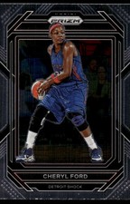 Cheryl Ford 2023 Panini Prizm WNBA #107 Detroit Shock AutographDen