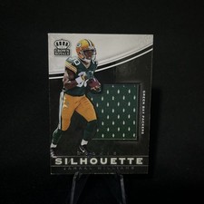 2017 Panini Crown Royale #11 Jamaal Williams Jumbo Rookie Silhouettes Jerseys