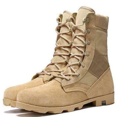 Mens Lace Up High Top Hiking Walking Ankle Boots Desert Casual Outdoor Shoes SZ