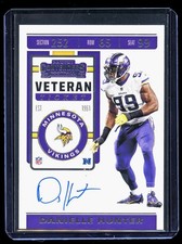 2019 Panini Contenders Danielle Hunter Veteran Ticket Autograph Auto #VT-DH