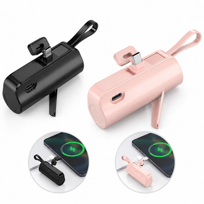 Mini Powerbank 5000mAh 20W Fast Charge USB-C Portable Ladegerät iPhone Android