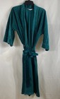 Vintage 80s Christian Dior Monsieur Men's Green Ribbed Velour Robe One Size — photo 1