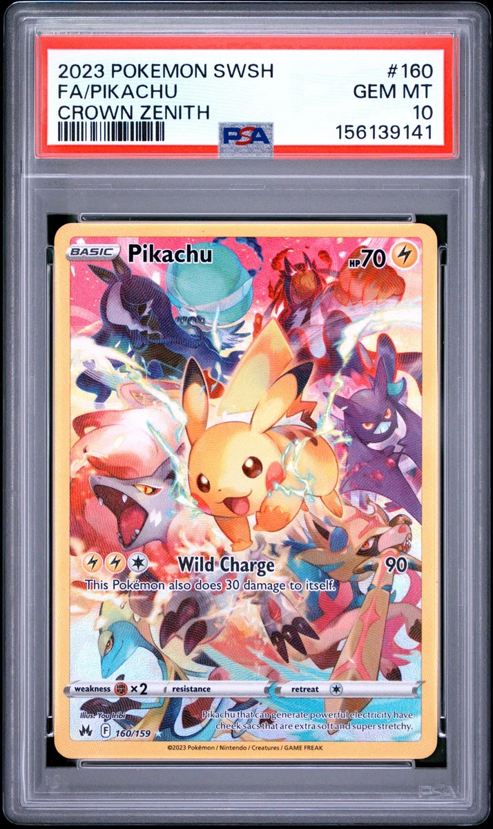 Pikachu Pokémon TCG Professional Sports Authenticator (PSA) Grade