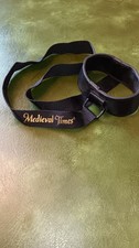 Medevial Times Lanyard with 4 X 3 x 1.5 Inch Pleather Circle
