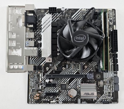 Intel Core i7 10700 + ASUS PRIME H510M-A + 16GB DDR4 + CPU Kühler #129