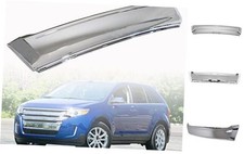 Front Lower Bumper Grille Moulding Chrome Plastic Silver Replacement for 2011