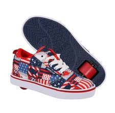 Heelys Pro 20 Prints Red White Blue Men  s 7 Women  s 8 Unisex New in Box