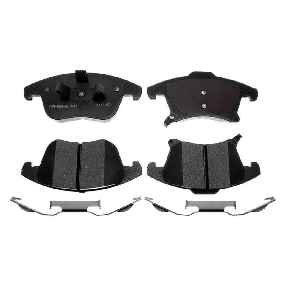 Rotores de freno delanteros traseros y pastillas de freno de cerámica Raybestos para Ford Fusion 2013-2017 Foto 2 de 4