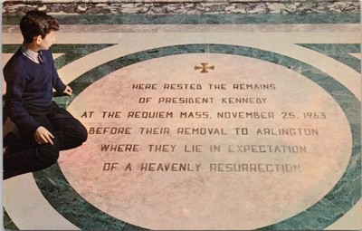 POSTCARD-ST. MATTHEW'S CATHEDRAL, WAHINGTON DC