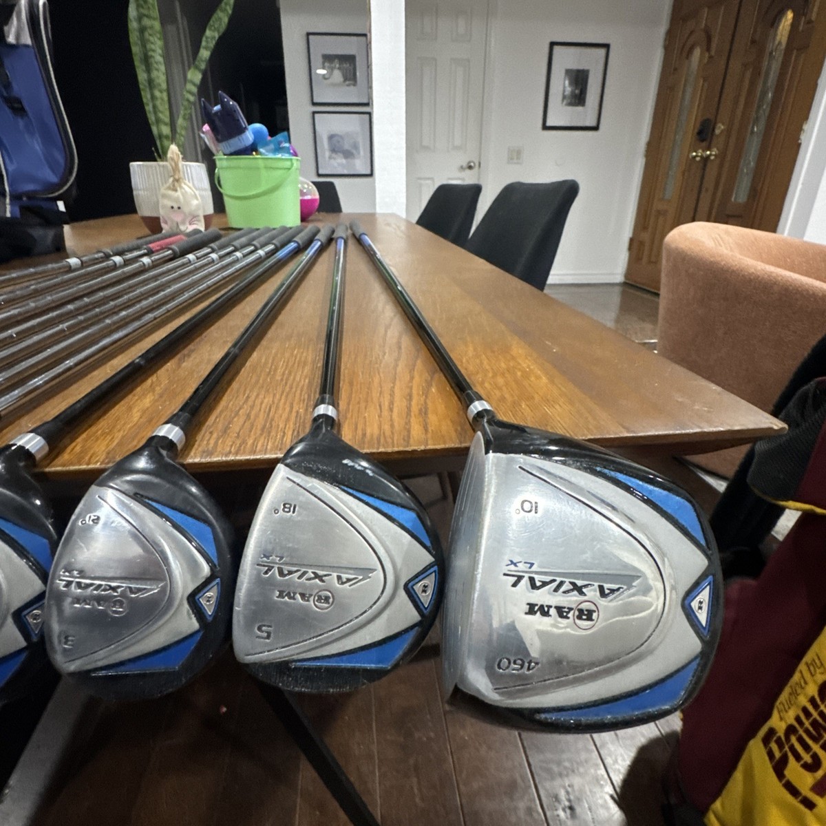 Ram Axial Complete Golf Set Driver Fairway Woods Irons Chipper