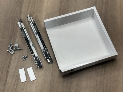 Soft Close IKEA MAXIMERA Drawer Sektion Low White  15x14 3/4'' 302.656.59