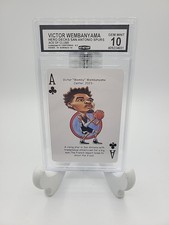 Victor Wembanyama - Barajas de héroe As del espacio - CCG gema como nueva 10 - Espuelas