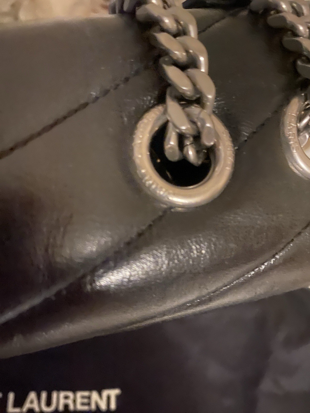 Borsa a tracolla Saint LaurentLoulou Medium YSL in pelle trapuntata