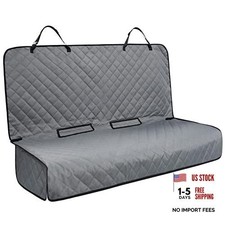 Grey Heavy-Duty Bench Car Seat Cover - Waterproof - 49" L x 56" W - Grey