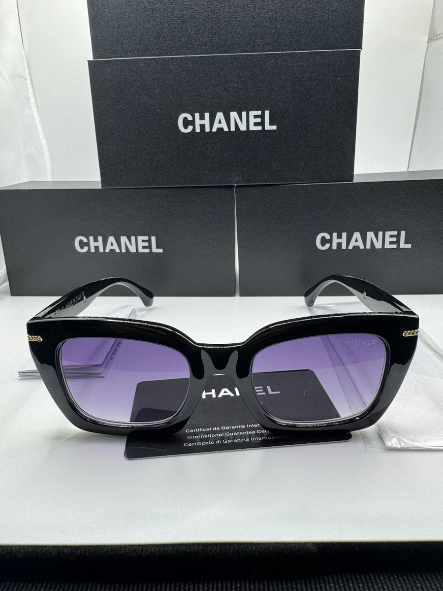 CHANEL Purple Square Sunglasses for Women for sale | eBay
