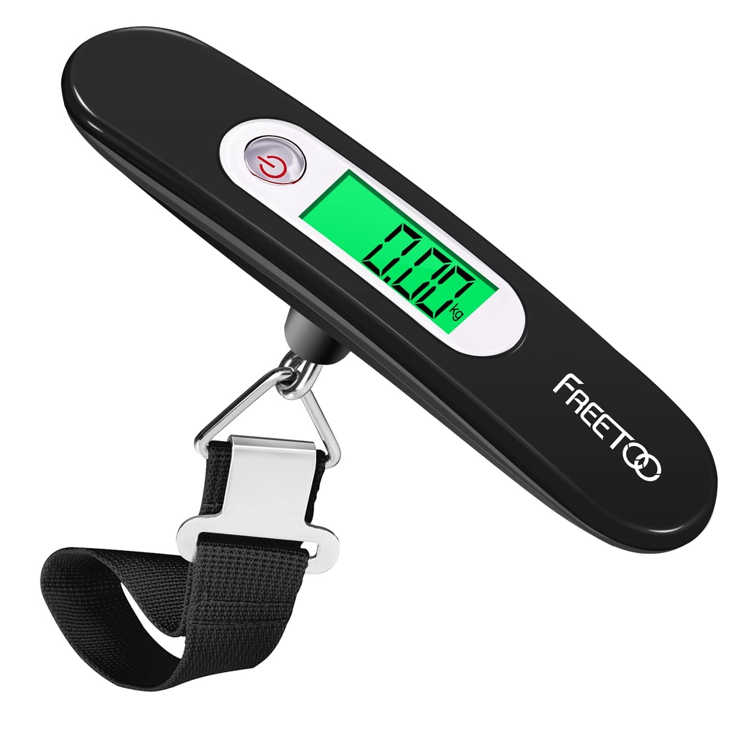 Freetoo Electronic Luggage Scales, Portable Digital Max Black