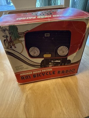 Vintage Retro Archer Road Patrol AM Bicycle Radio Horn By Radio Shack 