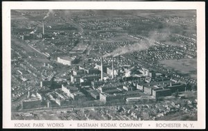ROCHESTER-NY-Eastman-Kodak-Company-Park-Works-Vtg-RPPC-Postcard-Factory-Photo-PC