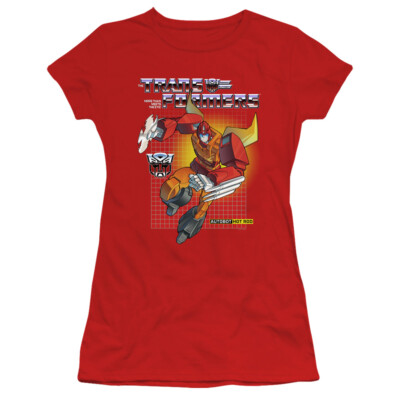 Transformers Juniors T-Shirt Hot Rod Red Tee