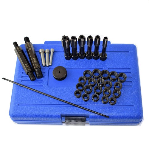 Glow Plug Metric Thread Repair Kit Cylinder Head 8mm 10mm 12mm 33pc