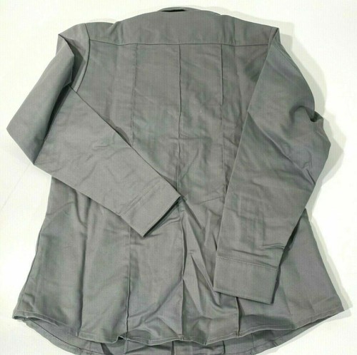 NWT BLAUER WOMEN'S STREETGEAR 8703W LS SHIRT GREY SMALL (31-33) - Picture 3 of 3