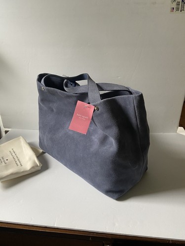 Neue Kate Spade Stardust Wildleder Willa Umhängetasche Hobo Bag. Aschblau 695 $ - Bild 2 von 6