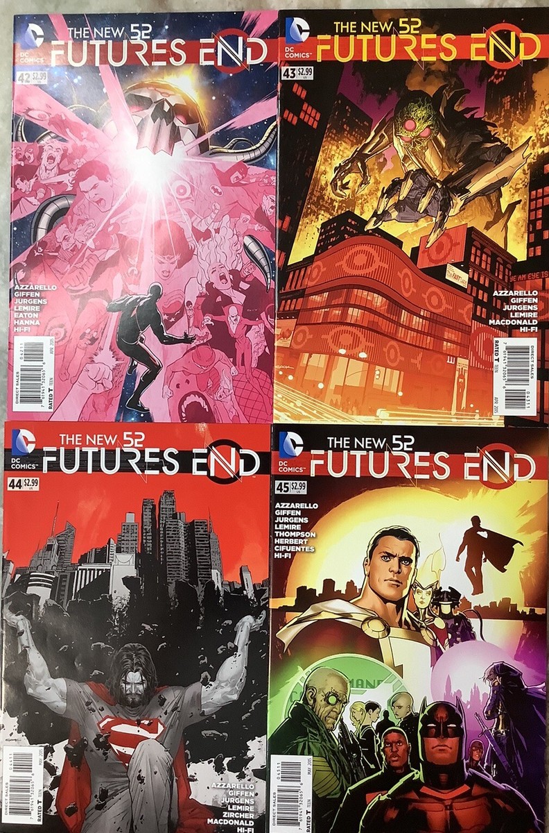 アメコミ・英語　THE NEW 52 FUTURES END　全3巻セット アメコミ・英語 THE NEW 52 FUTURES END 全3巻セット アメコミ・英語