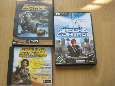 Ground Control + Addon + Ground Control 2 (PC, 2001/2004, 3CDs)