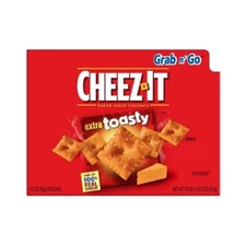 Cheez-It, Baked Snack Cheese Crackers, Extra Toasty, Grab n' Go, 6.750lb Case...