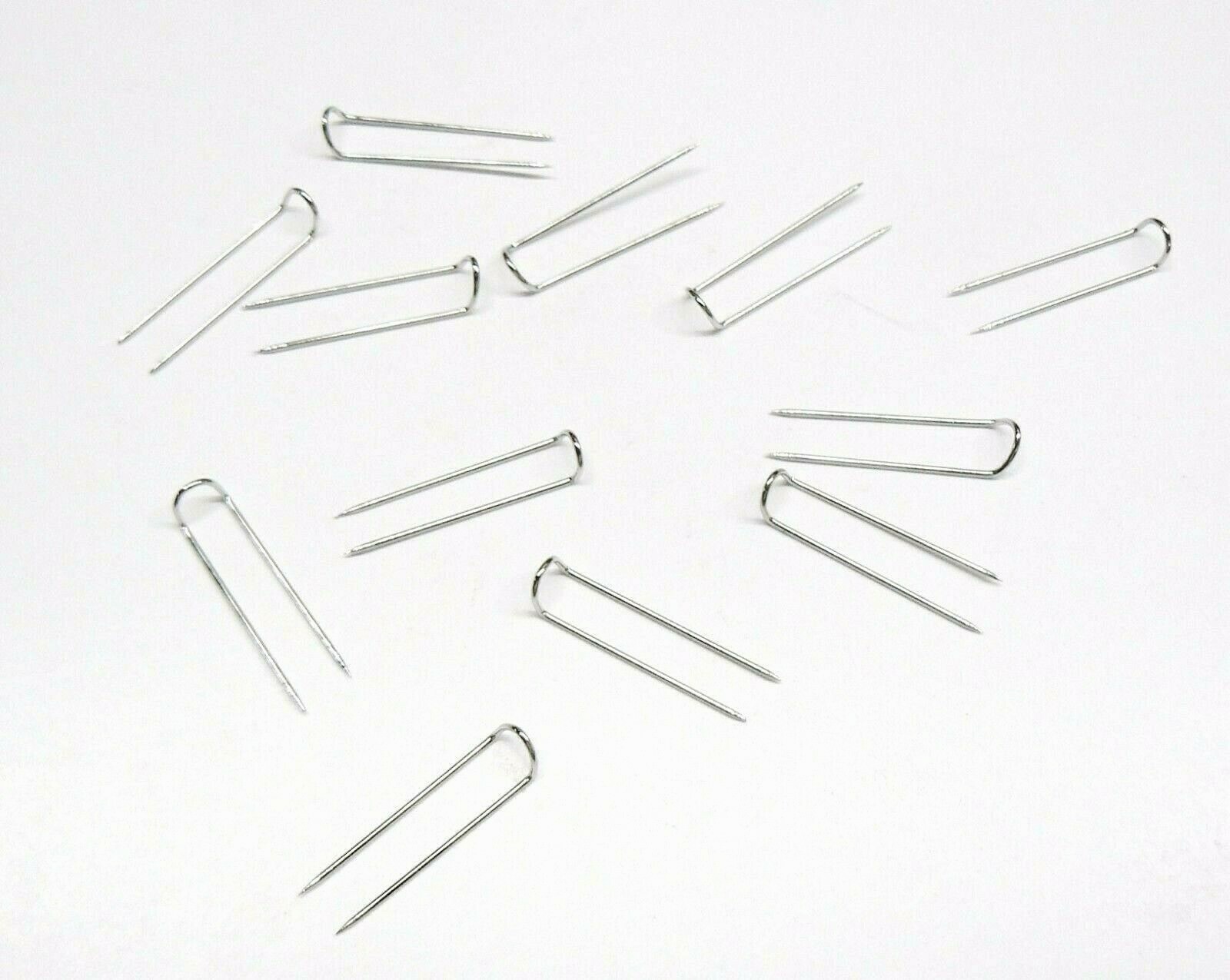 100 Jewelry UPins Display Pads Pins Silver Tone Jewelry Display 100pcs