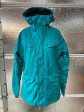 Burton Snowboard Jacket - Womens Medium - DryRide - Ski Winter Snow - Blue