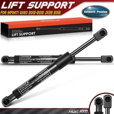 2x Front Hood Lift Supports Shocks Struts for Infiniti QX60 2014-2020 JX35 2013