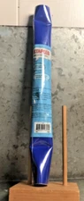 Staples Blue 13.5” x 5 Foot Adhesive Book Cover Surface Covering New In Pack